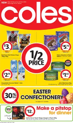 Coles catalogue preview - valid from 18/02/2026