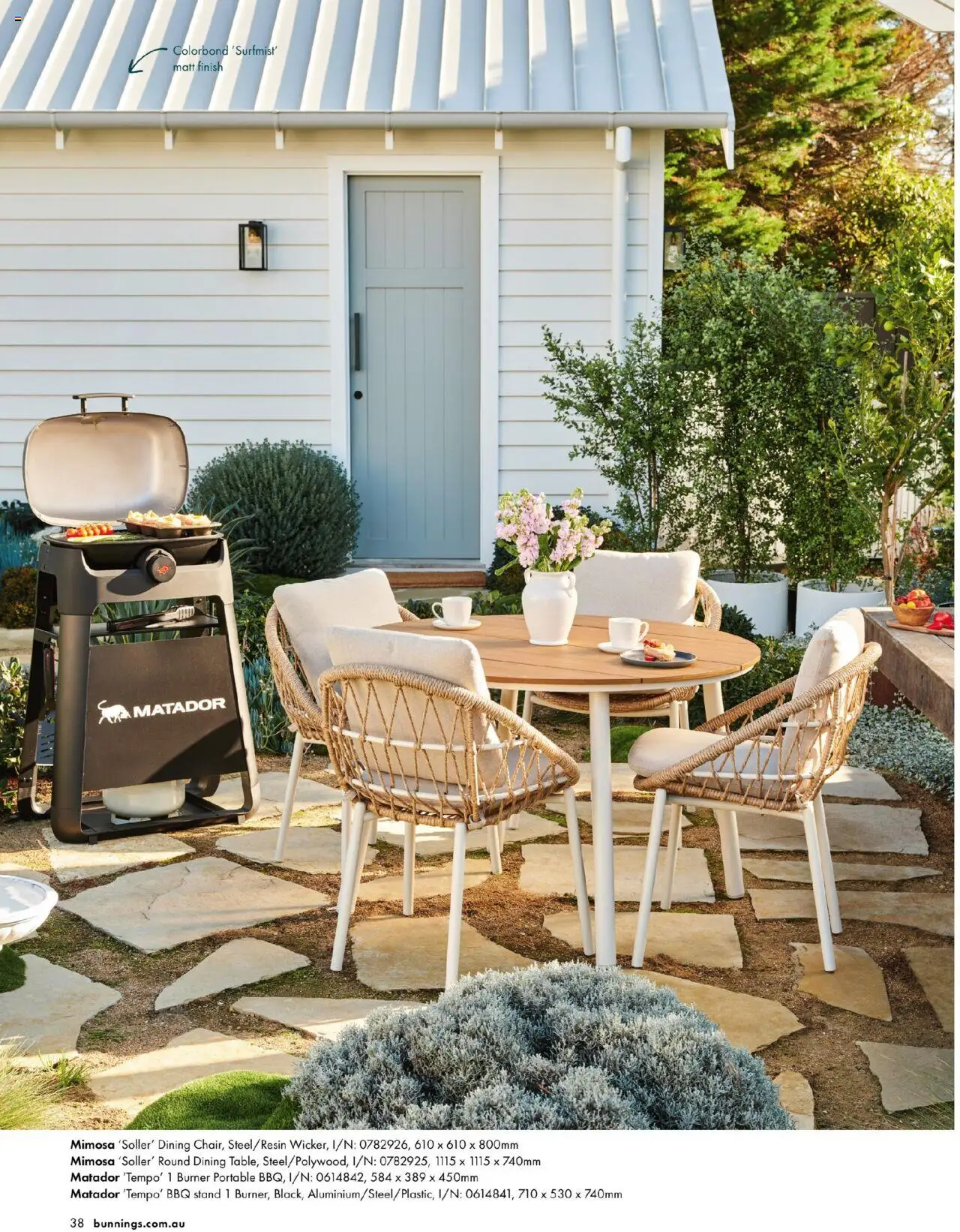 Bunnings Warehouse Outdoor Style Magazine 2025/26 - page 38- valid from 25/08/2025