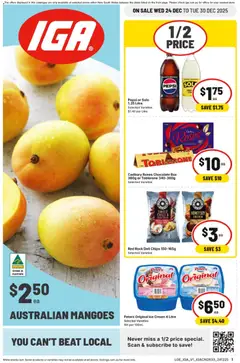 IGA catalogue preview - valid from 24/12/2025