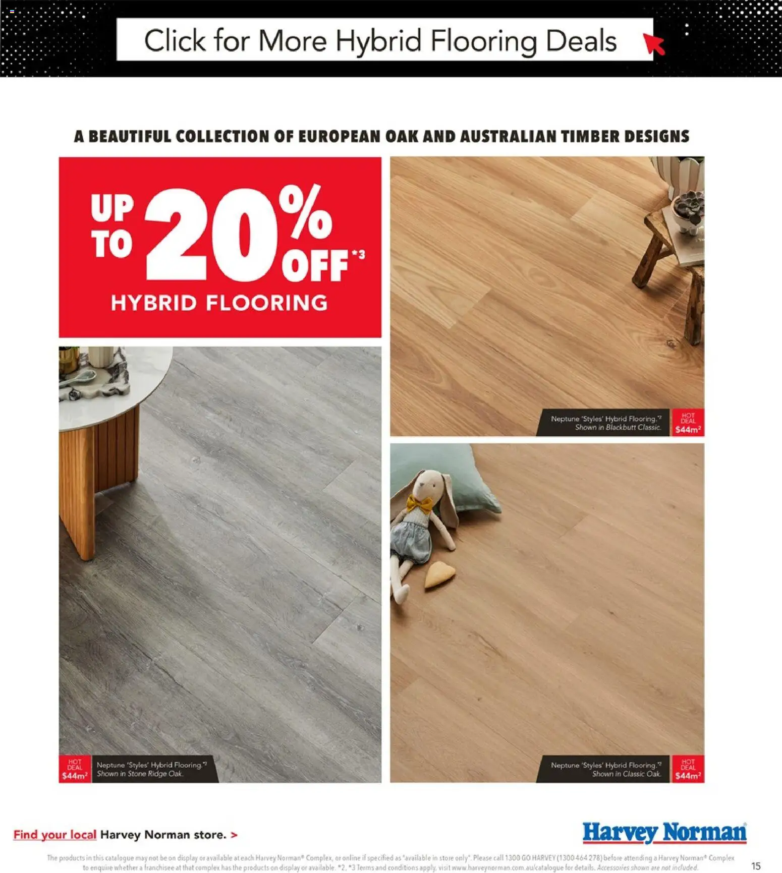 Harvey Norman Carpet & Flooring Black Friday Sale - page 15- valid from 13/11/2025