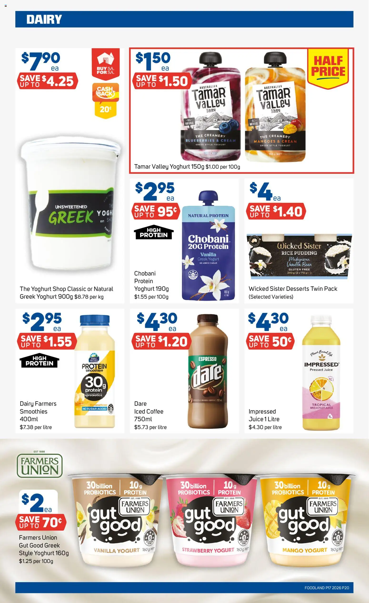 Foodland catalogue  - page 20- valid from 22/04/2026