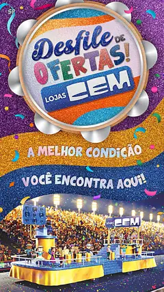 Pré-visualização Lojas Cem - Ofertas atuais válida a partir de 02/02/2026