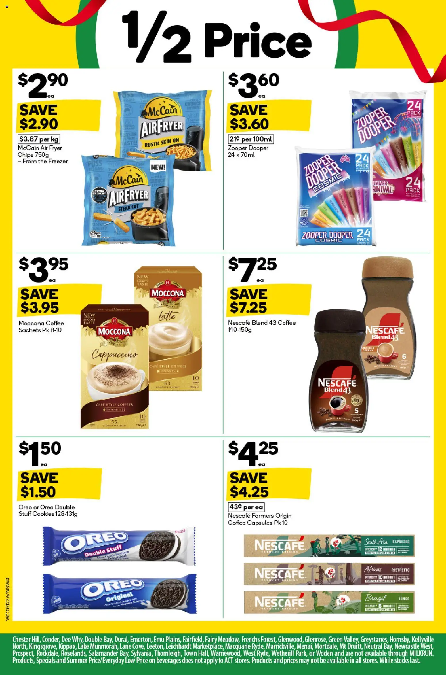 Weekly catalogue Woolworths 03/12 - page 4- valid from 03/12/2025