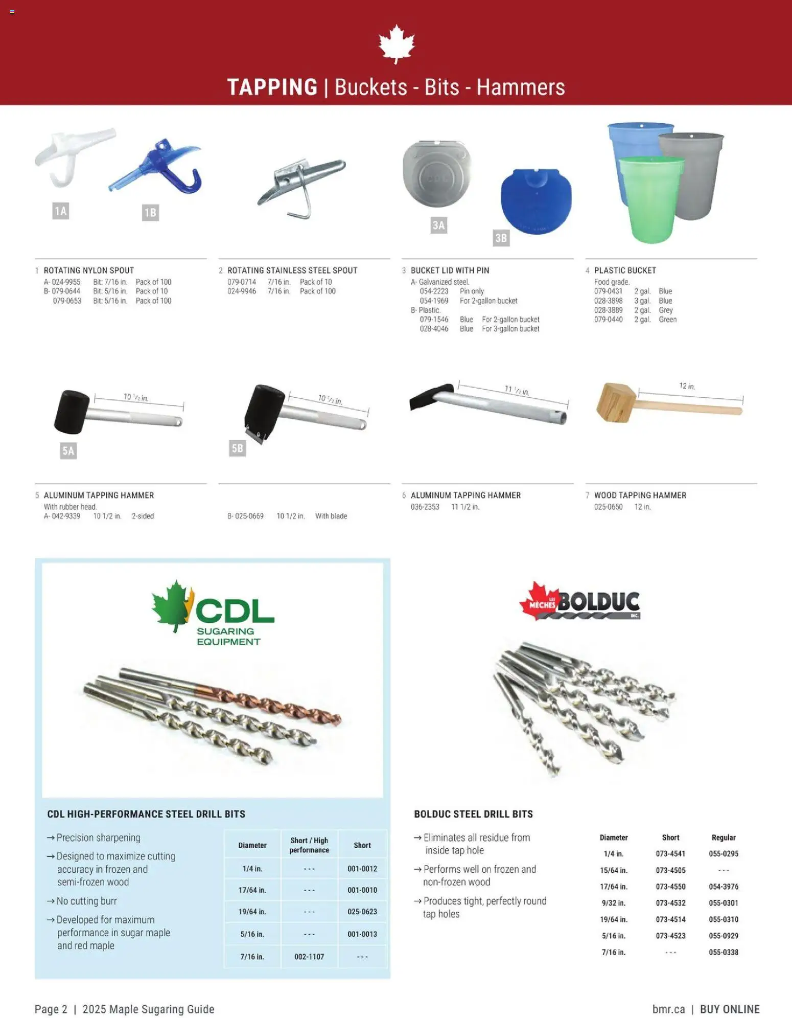 BMR - Agrizone Maple Sugaring Guide - page 2- valid from Jan 1, 2026