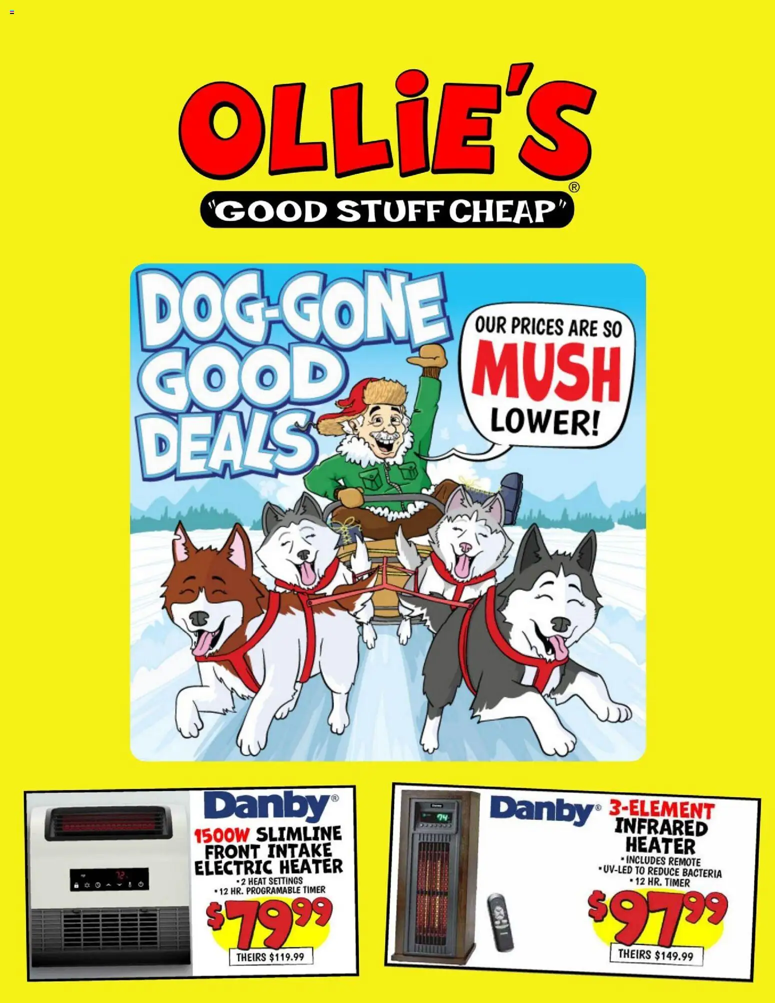 Ollie's Weekly Ad - page 1- valid from 12/16/2025