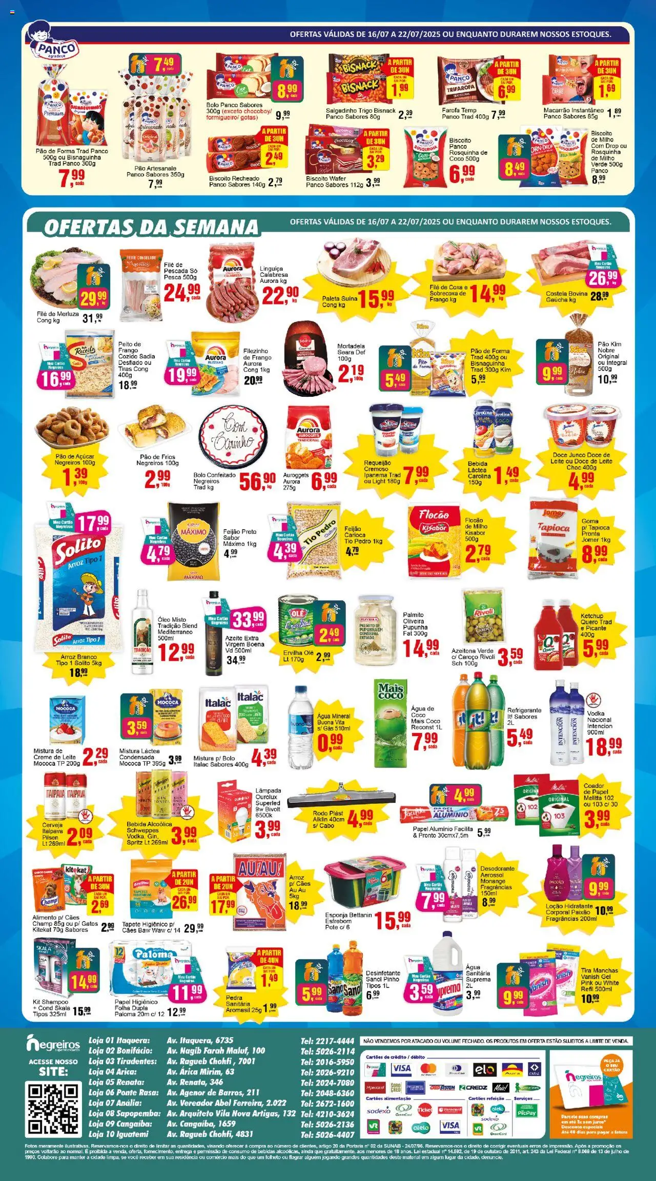 Negreiros - Ofertas da semana - página 2- válido a partir de 16/07/2025
