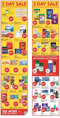 Preview Shoppers weekly flyer / circulaire valid from Sep 13, 2025