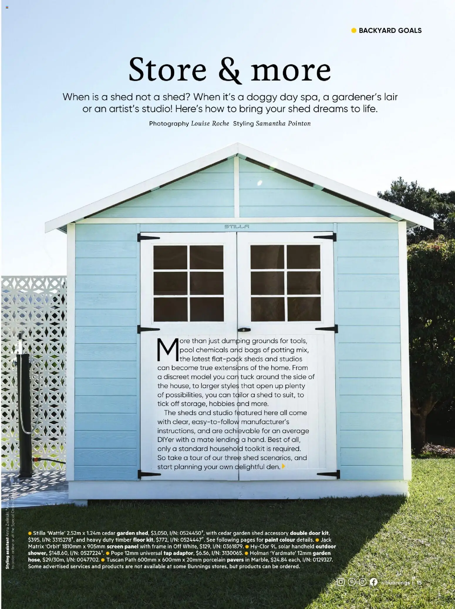 Catalogue Bunnings Warehouse January - page 15- valid from 01/01/2026