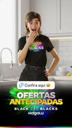 Pré-visualização Magazine Luiza Black Friday válida a partir de 07/11/2025