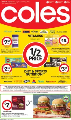 Coles catalogue preview - valid from 13/08/2025