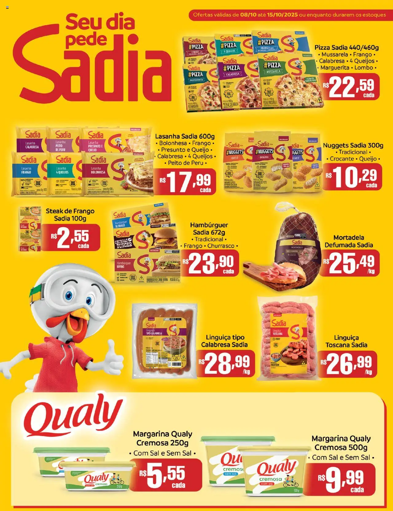 Supermercado Dalben - Ofertas Sadia - página 1- válido a partir de 08/10/2025
