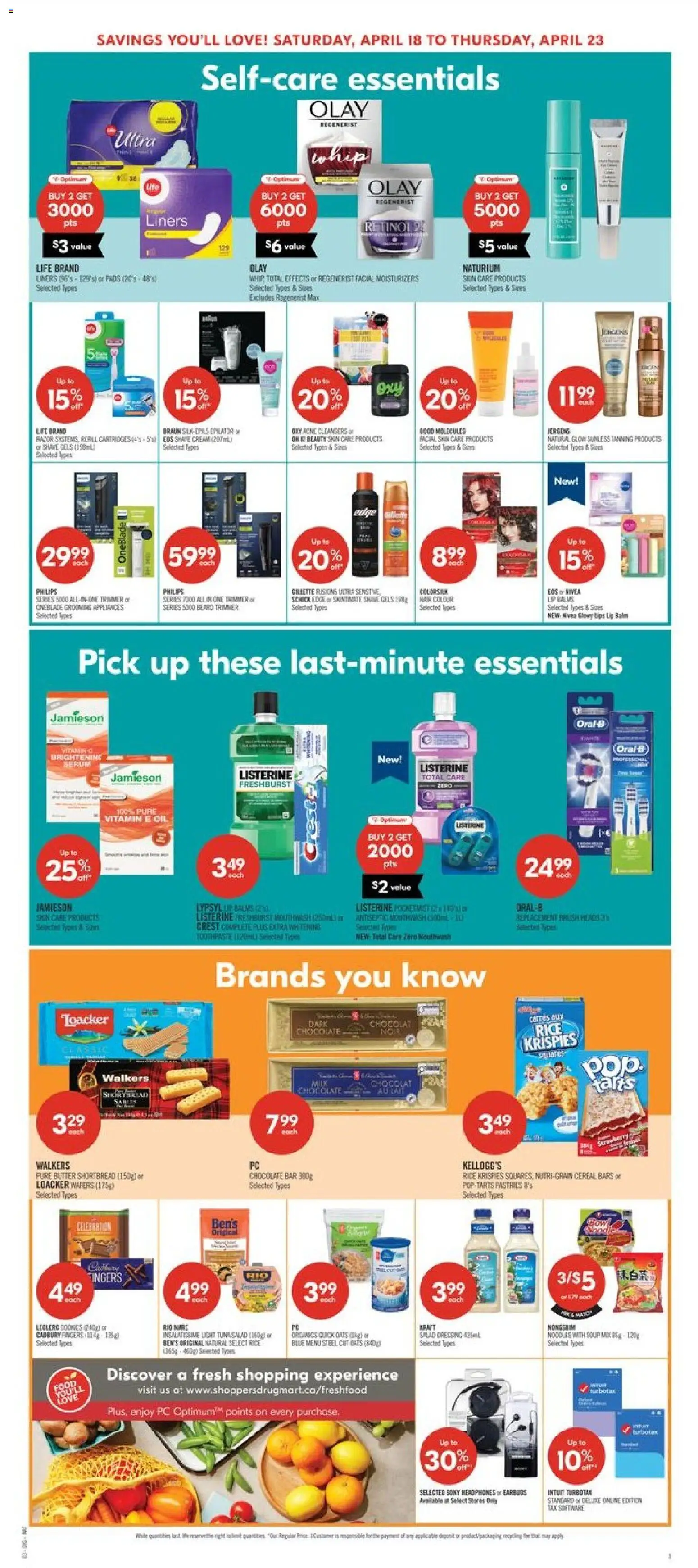 Shoppers weekly flyer / circulaire - page 15- valid from Apr 17, 2026