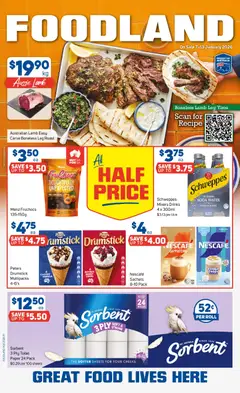 Foodland catalogue preview - valid from 07/01/2026