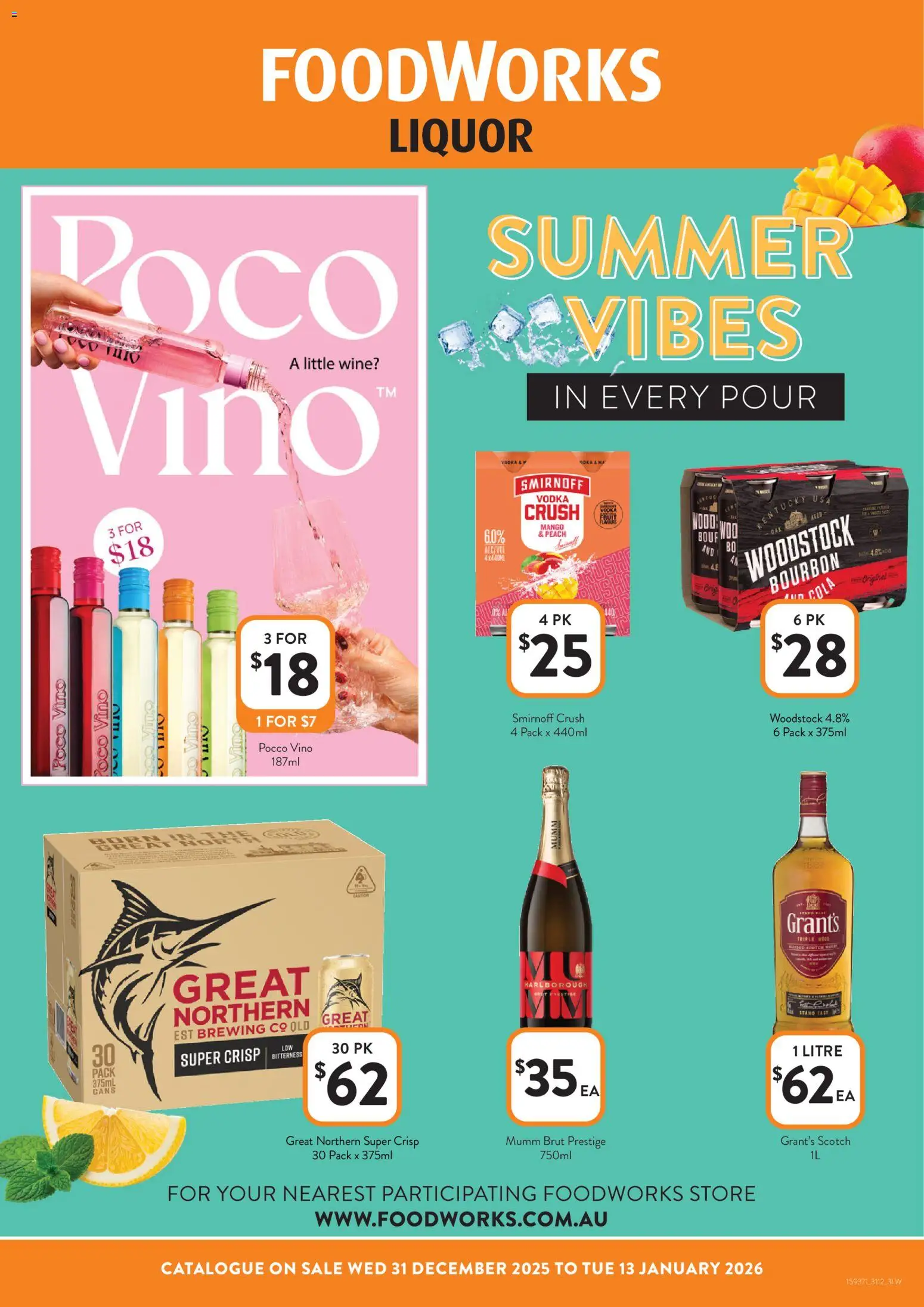 Foodworks Liquor VIC - page 1- valid from 31/12/2025
