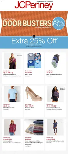 Preview JCPenney Weekly Ad valid from 09/29/2025
