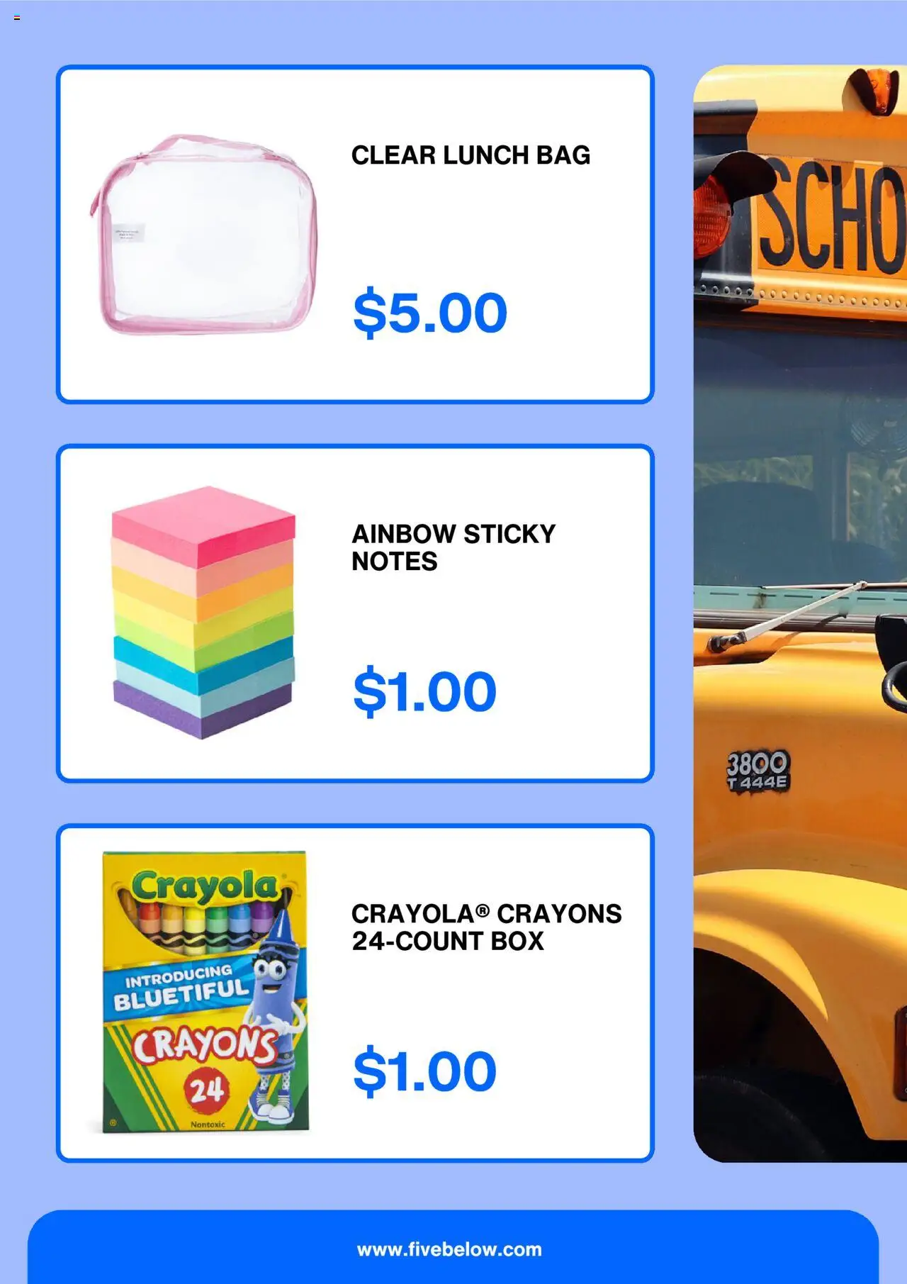 Five Below Weekly Ad - page 3- valid from 07/14/2025