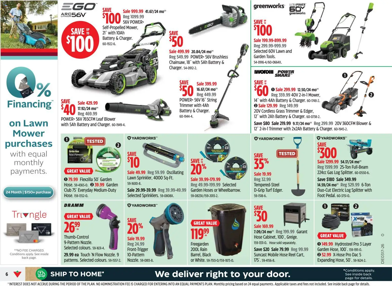 Canadian Tire weekly flyer - page 6- valid from Apr 23, 2026