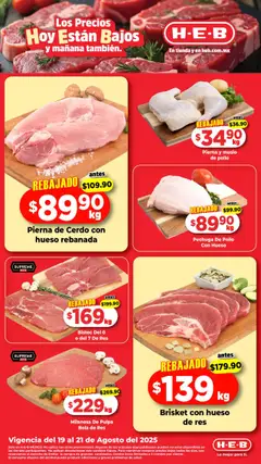 H-E-B folleto válido desde 19/08/2025