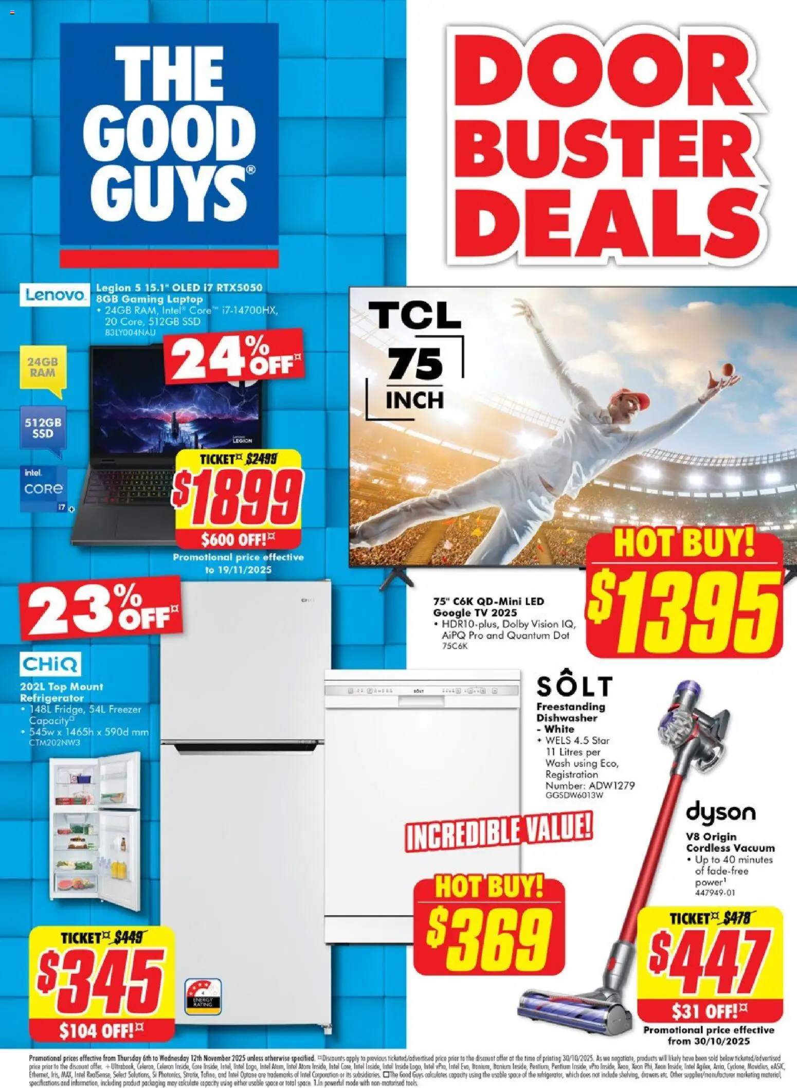The Good Guys  Catalogue  - page 1- valid from 05/11/2025