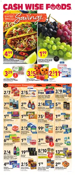 Preview Cash Wise Weekly Ad valid from 10/22/2025