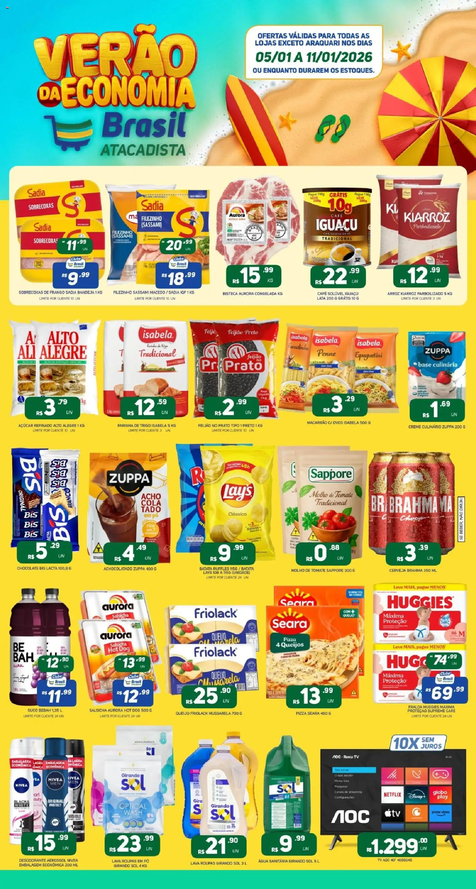 Brasil Atacadista - Ofertas da semana - página 1- válido a partir de 05/01/2026

