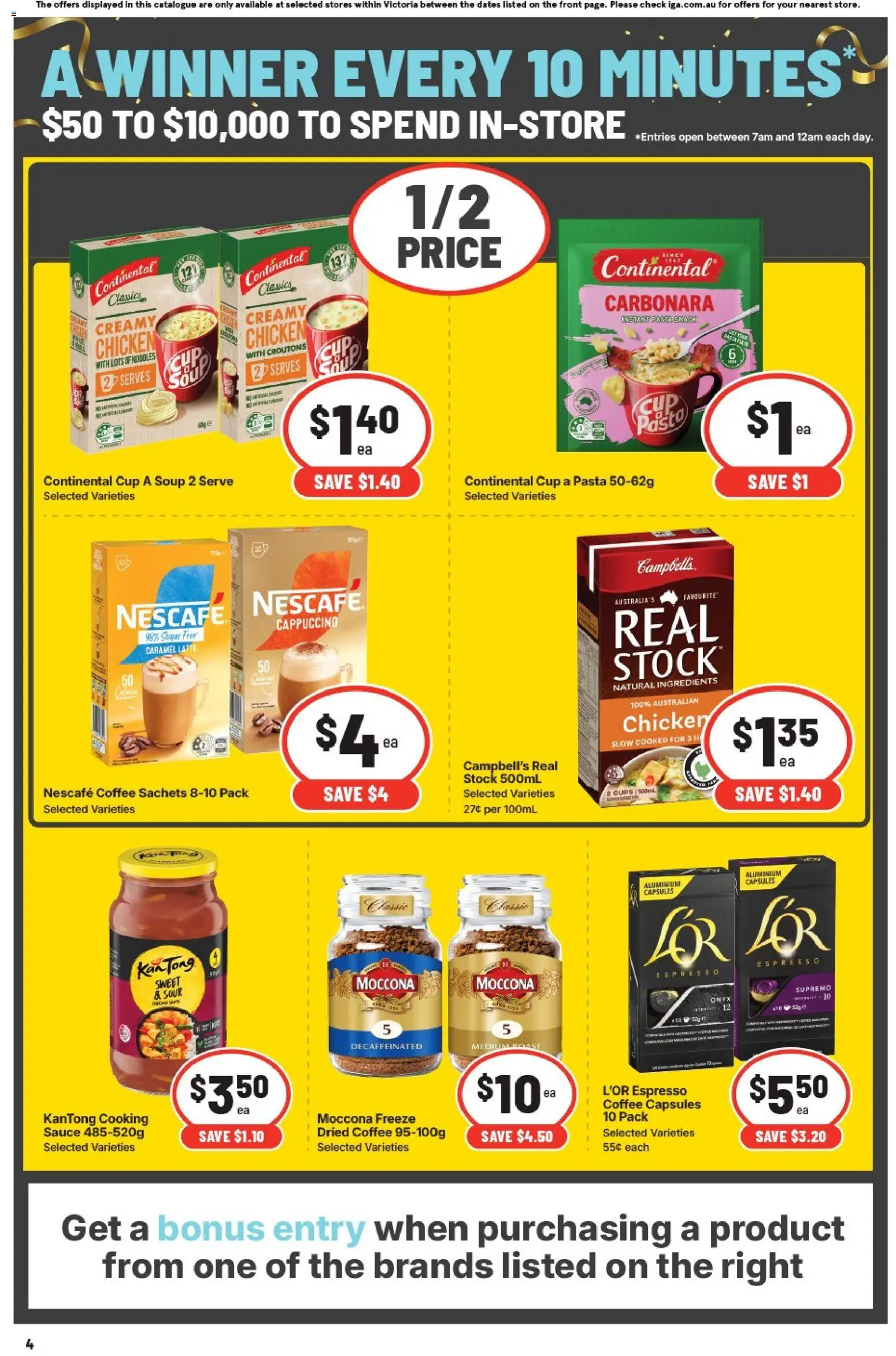 IGA catalogue  - page 4- valid from 22/04/2026
