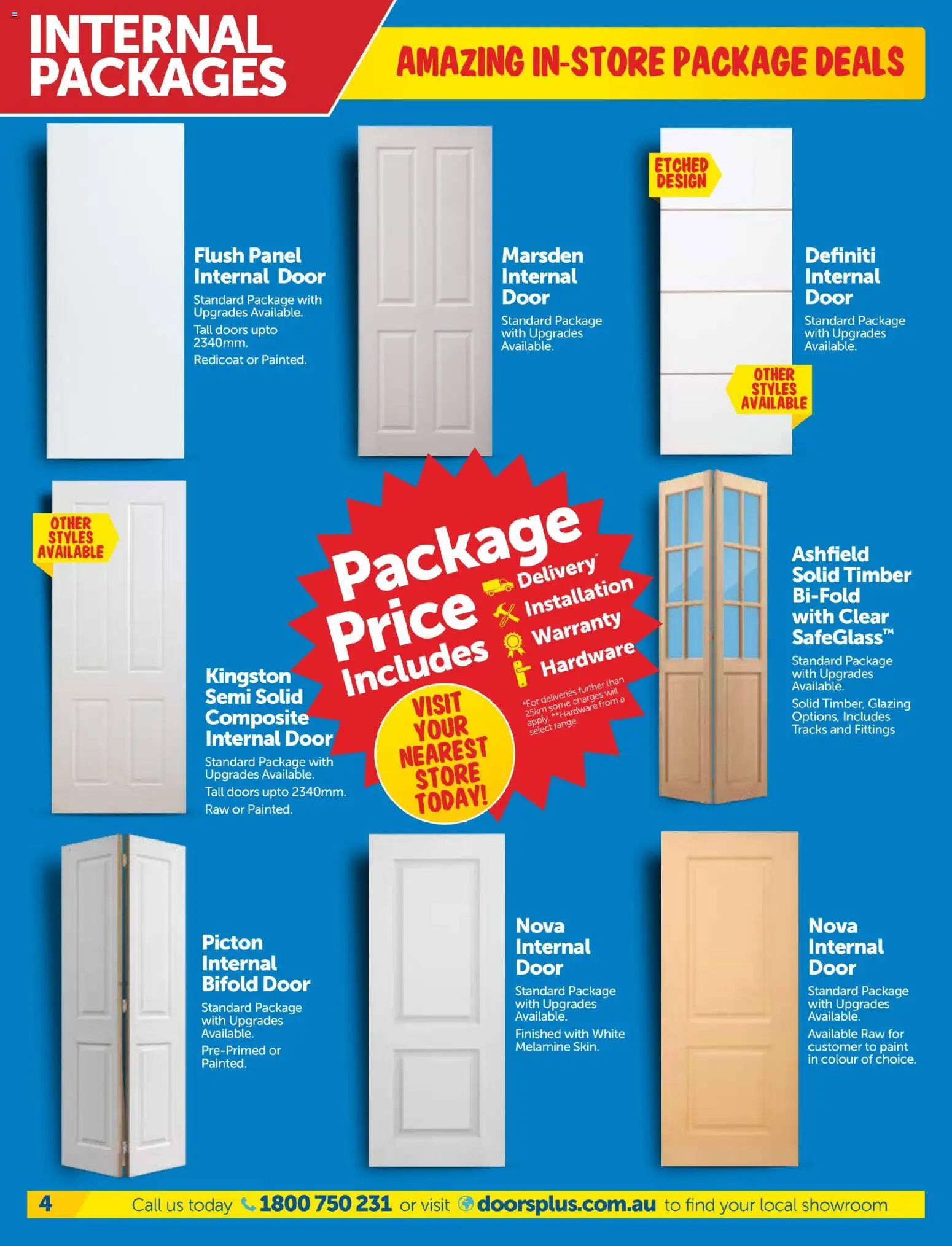 Doors Plus catalogue  - page 4- valid from 01/04/2026