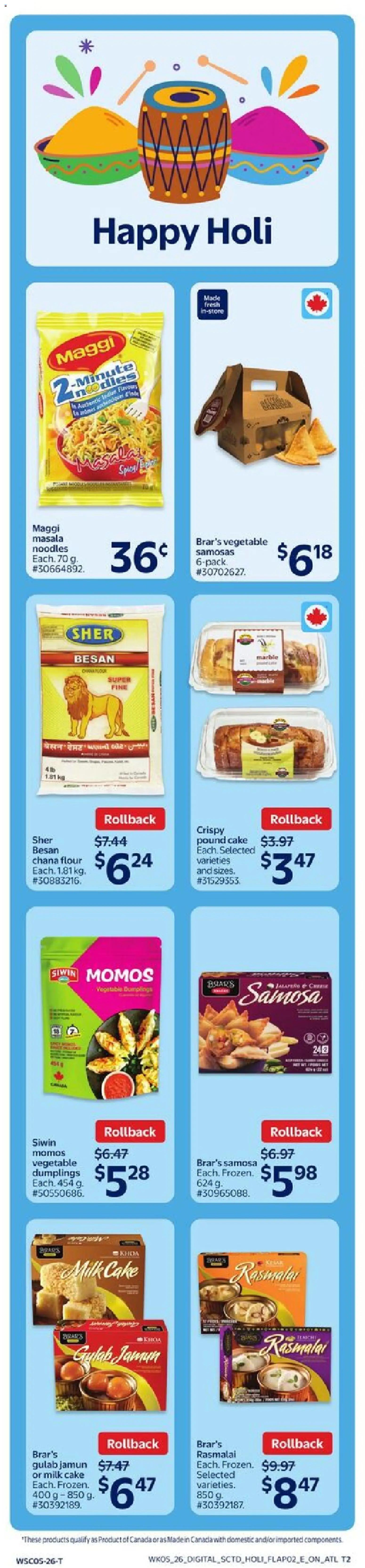 Walmart weekly flyer - page 9- valid from Feb 26, 2026