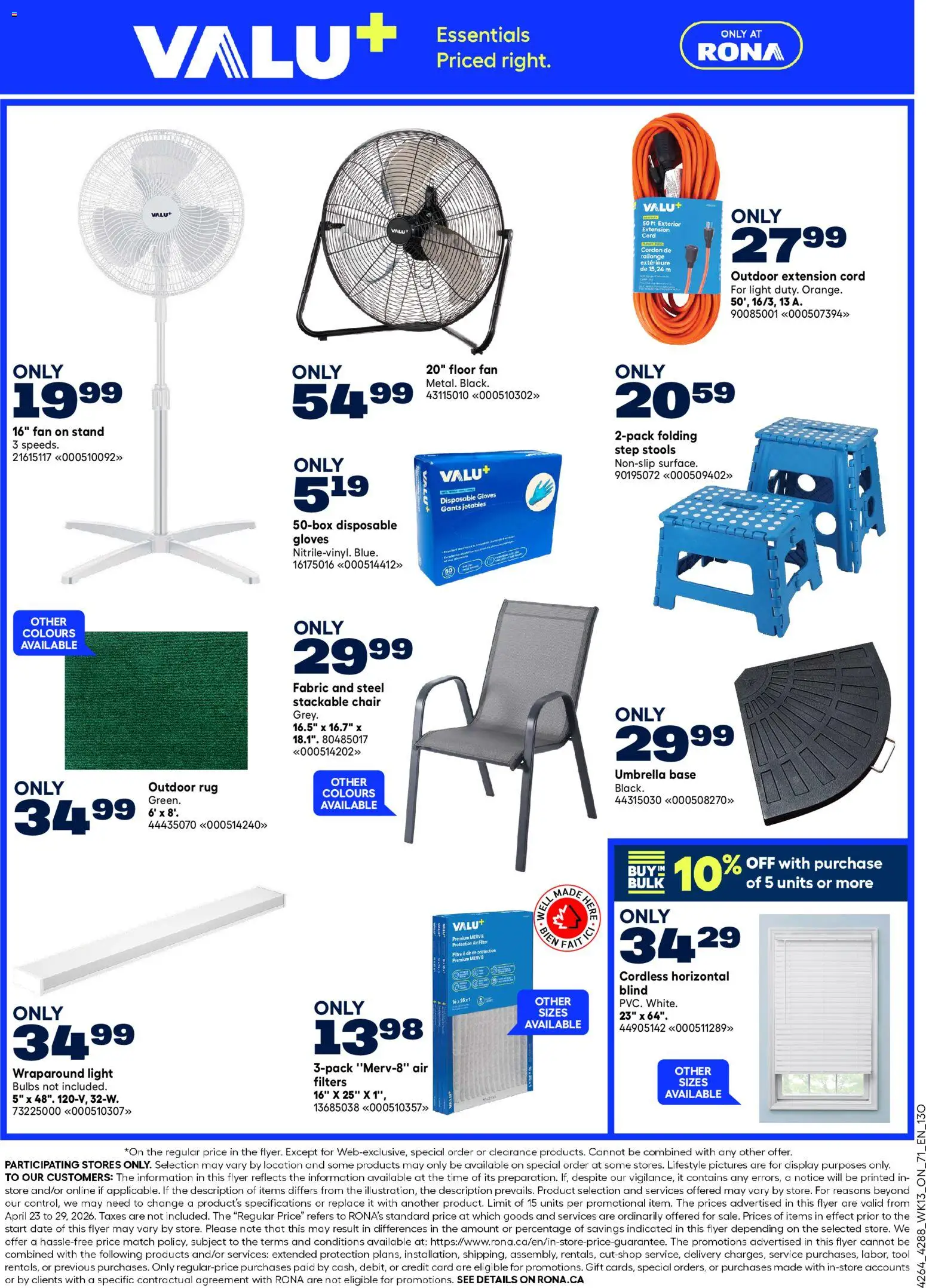 Rona weekly flyer - page 6- valid from Apr 23, 2026