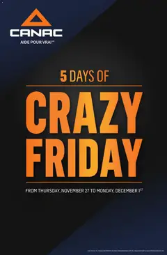 Preview Canac Black Friday Flyer valid from Nov 27, 2025