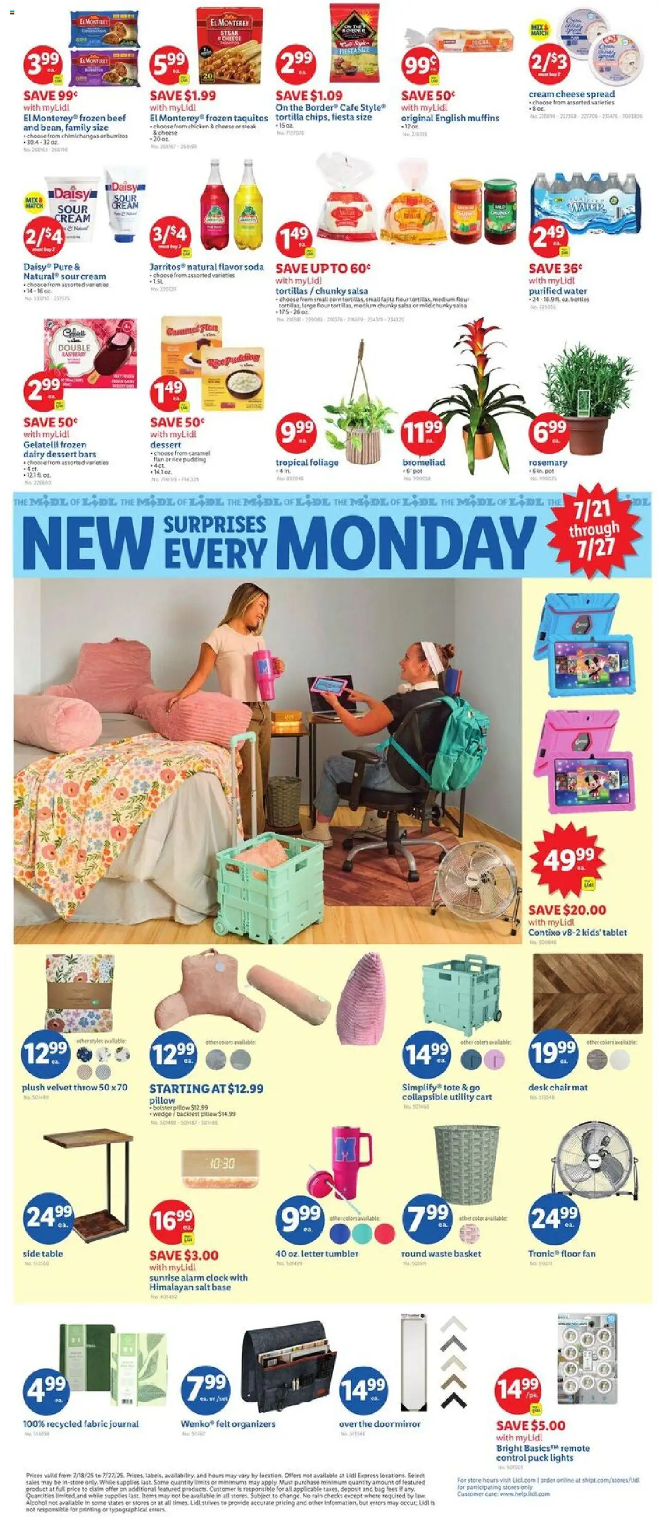 Lidl Weekly Ad - MD - page 3- valid from 07/18/2025