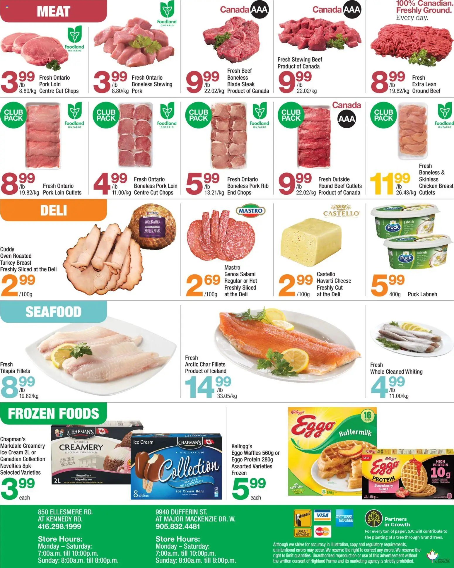 Highland Farms weekly flyer / circulaire - page 4- valid from Nov 13, 2025
