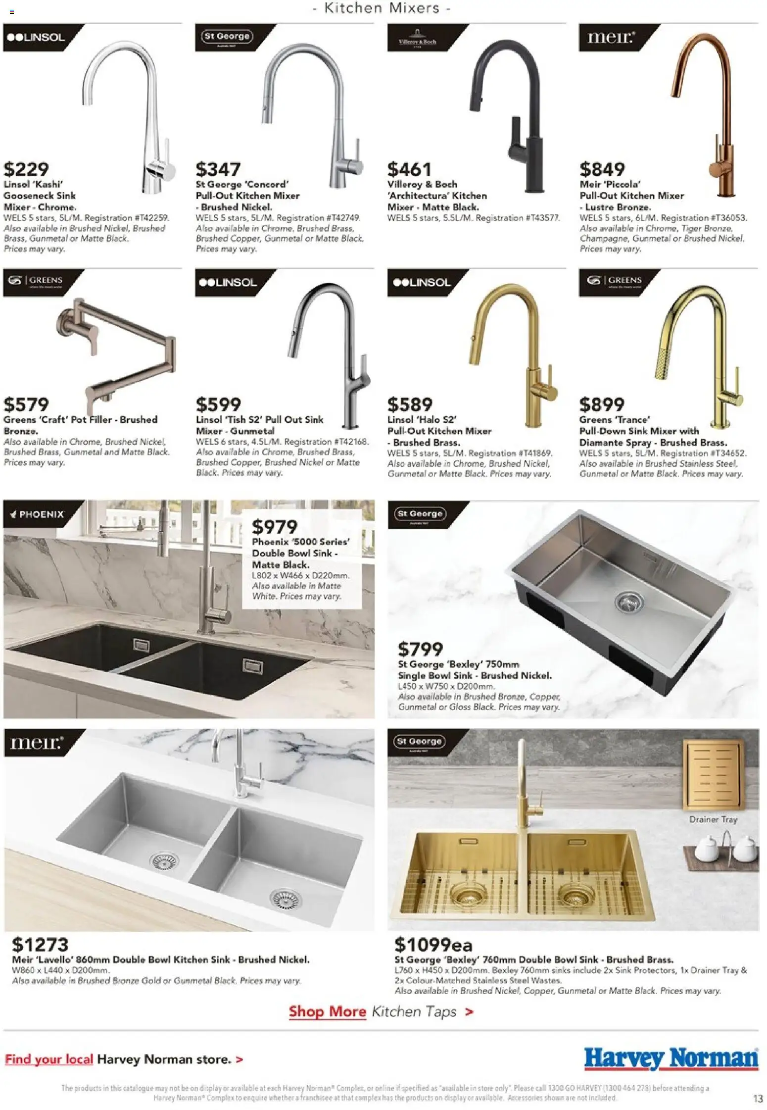 Harvey Norman April Bathroom - page 13- valid from 08/04/2026