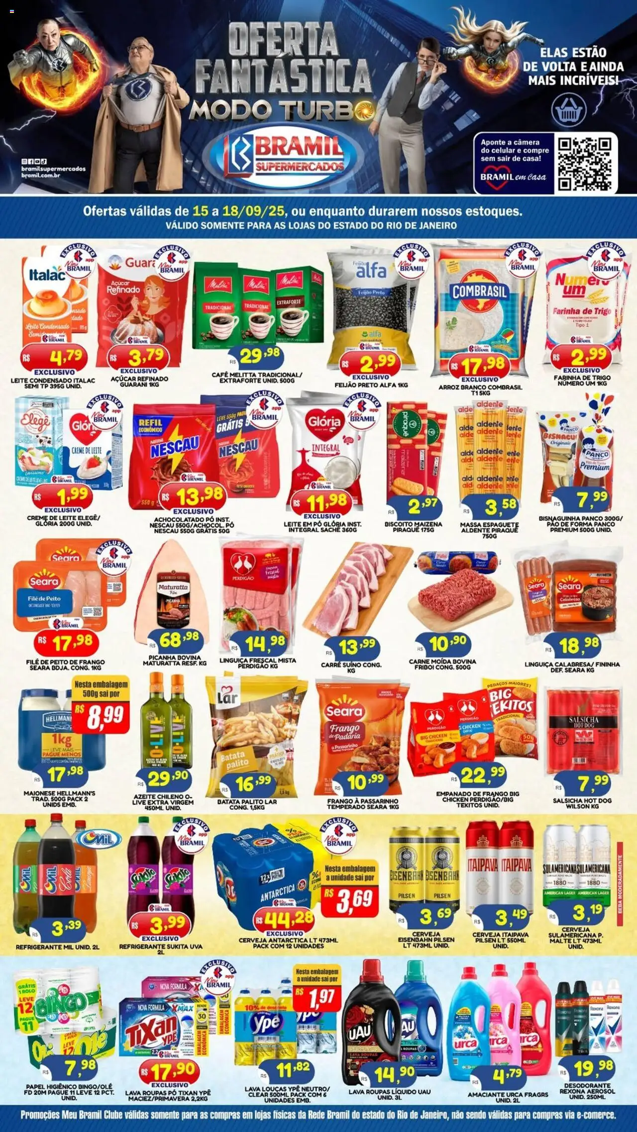Bramil Supermercados - Ofertas da semana - página 1- válido a partir de 15/09/2025
