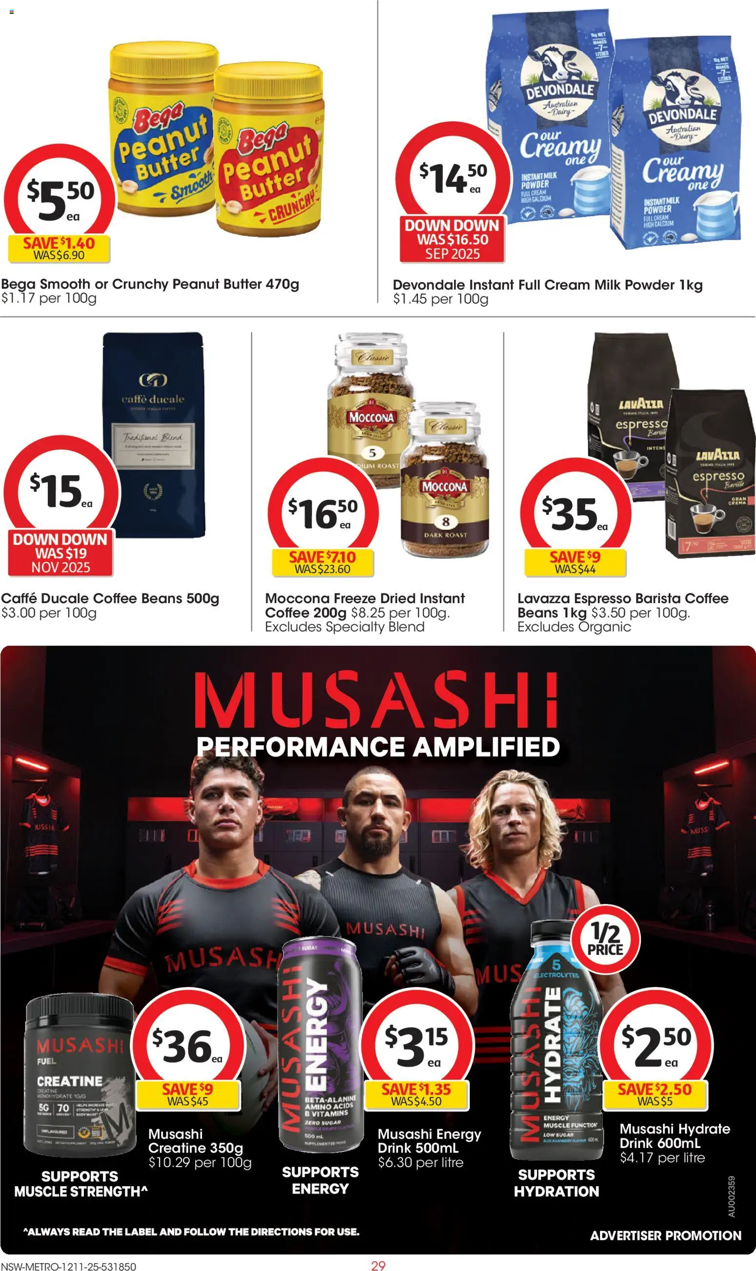 Coles Catalogue  - page 29- valid from 12/11/2025