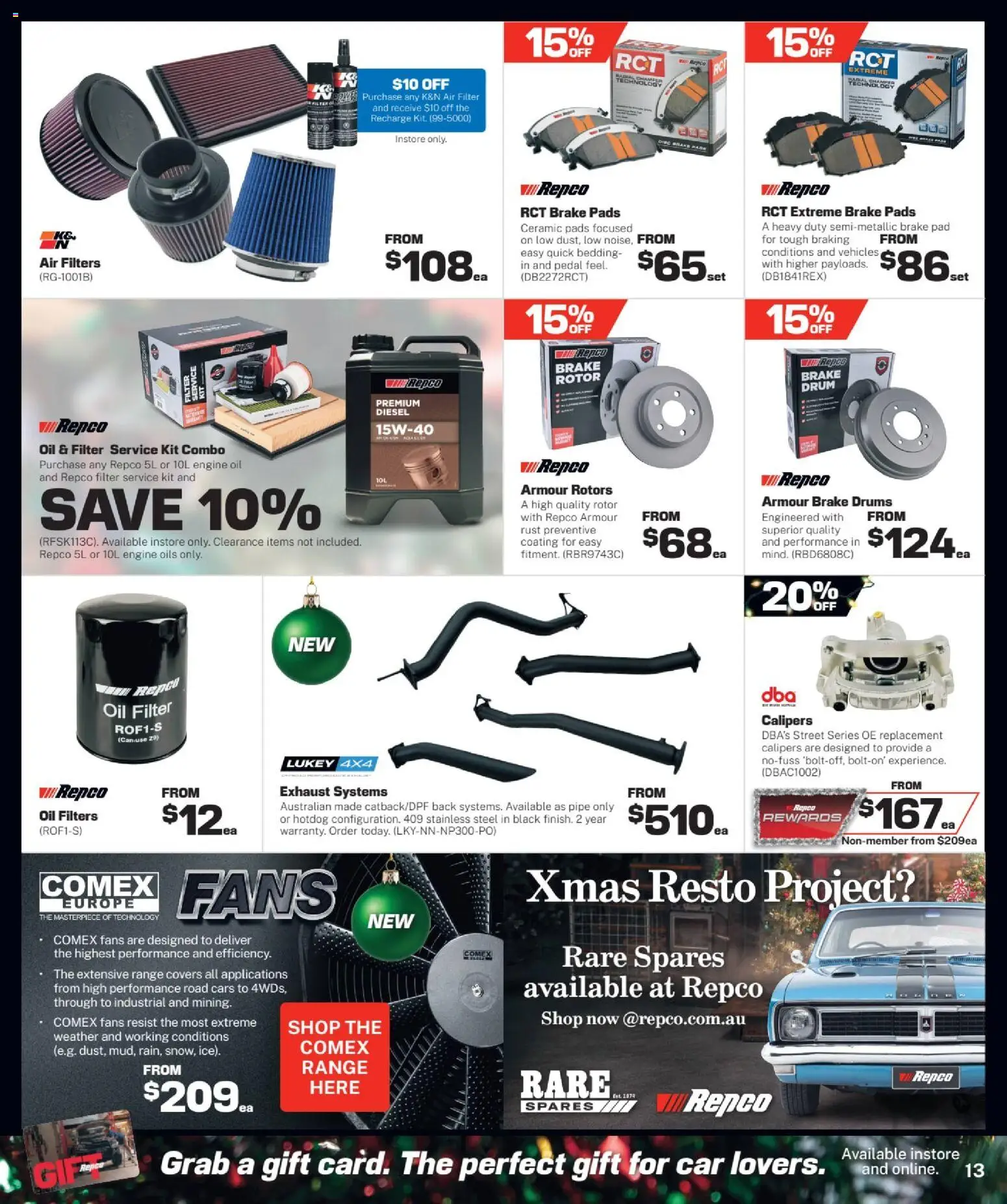 Repco Catalogue - page 13- valid from 01/12/2025