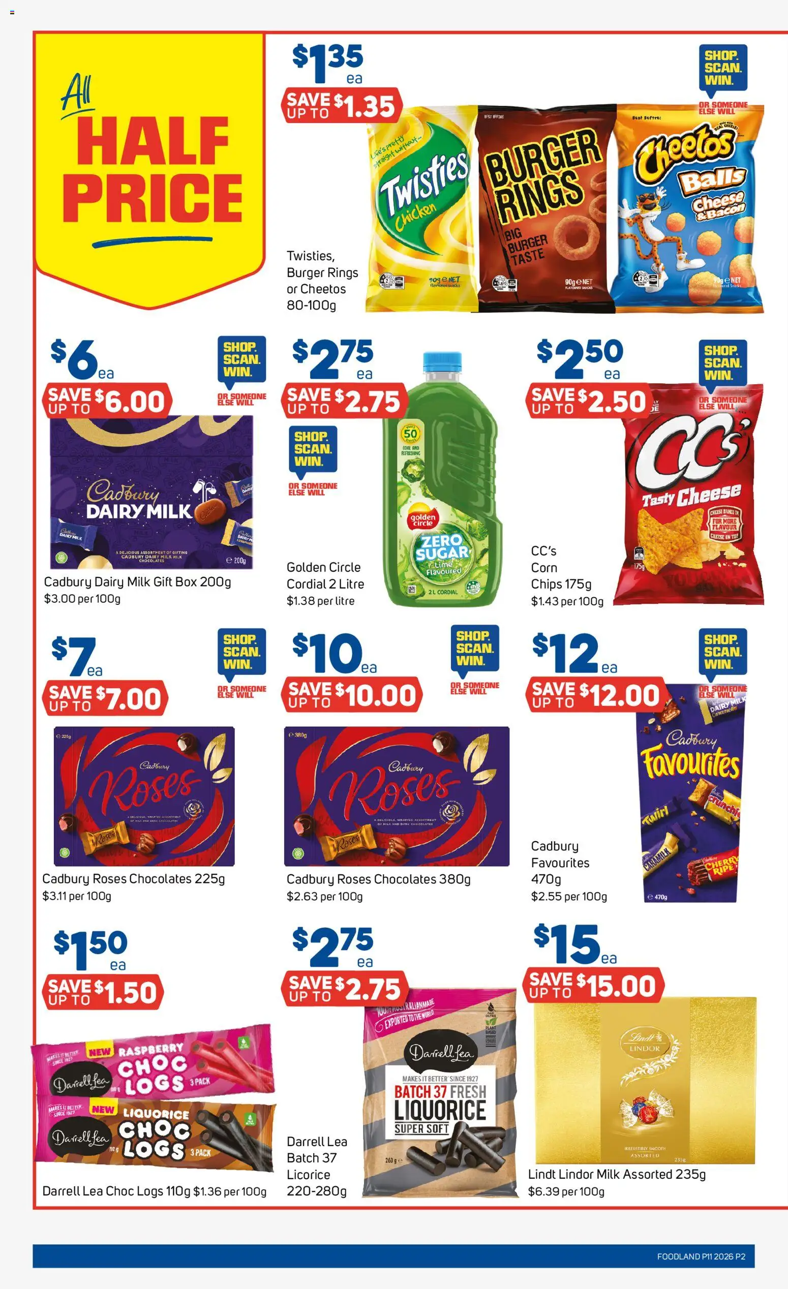 Foodland catalogue  - page 2- valid from 11/03/2026