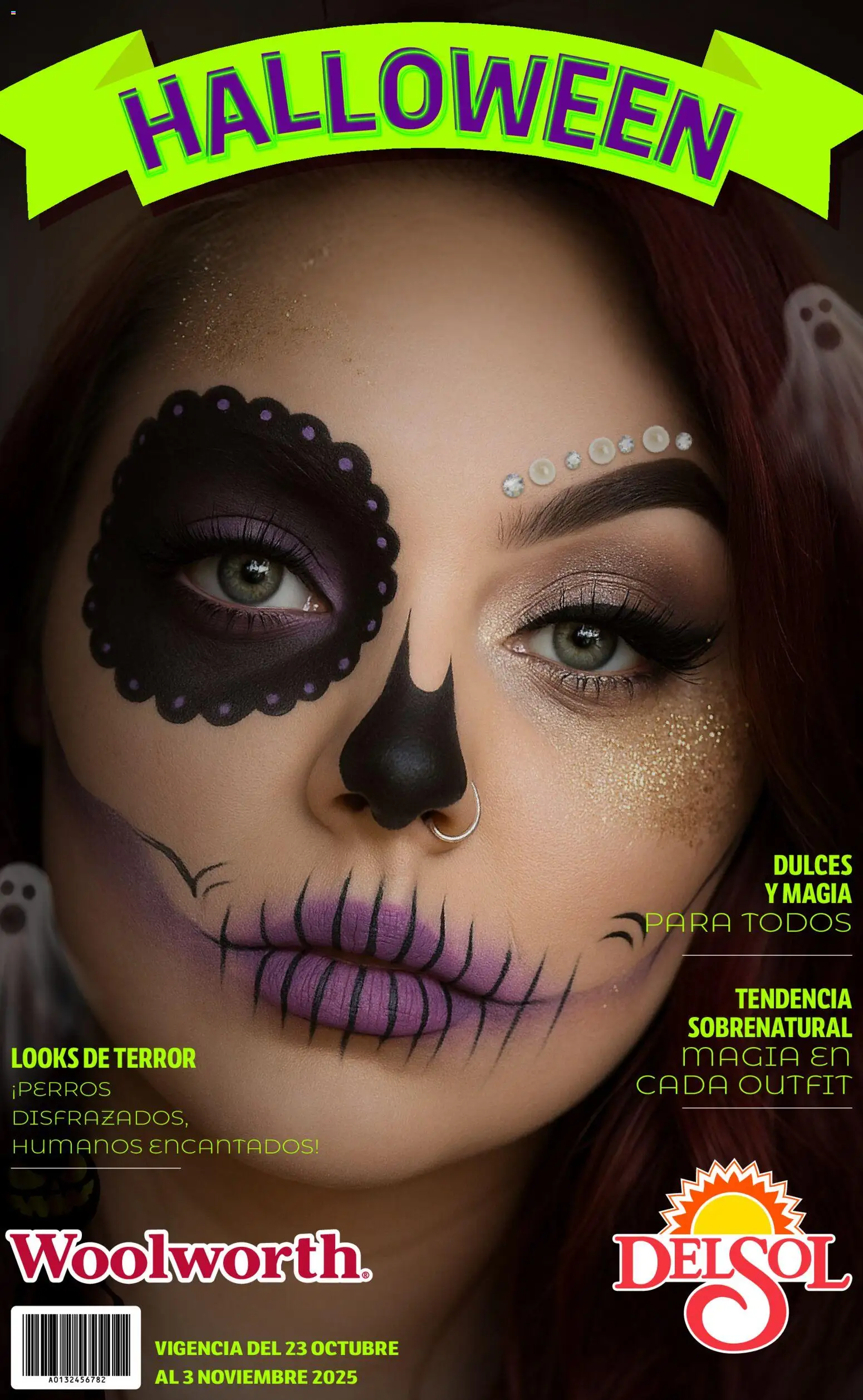 Del Sol y Woolworth - Catálogo Halloween - página 1- válido desde 23/10/2025