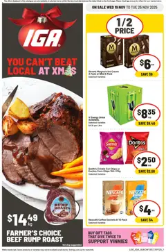 IGA catalogue preview - valid from 19/11/2025