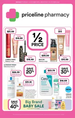 Priceline Pharmacy catalogue preview - valid from 16/10/2025
