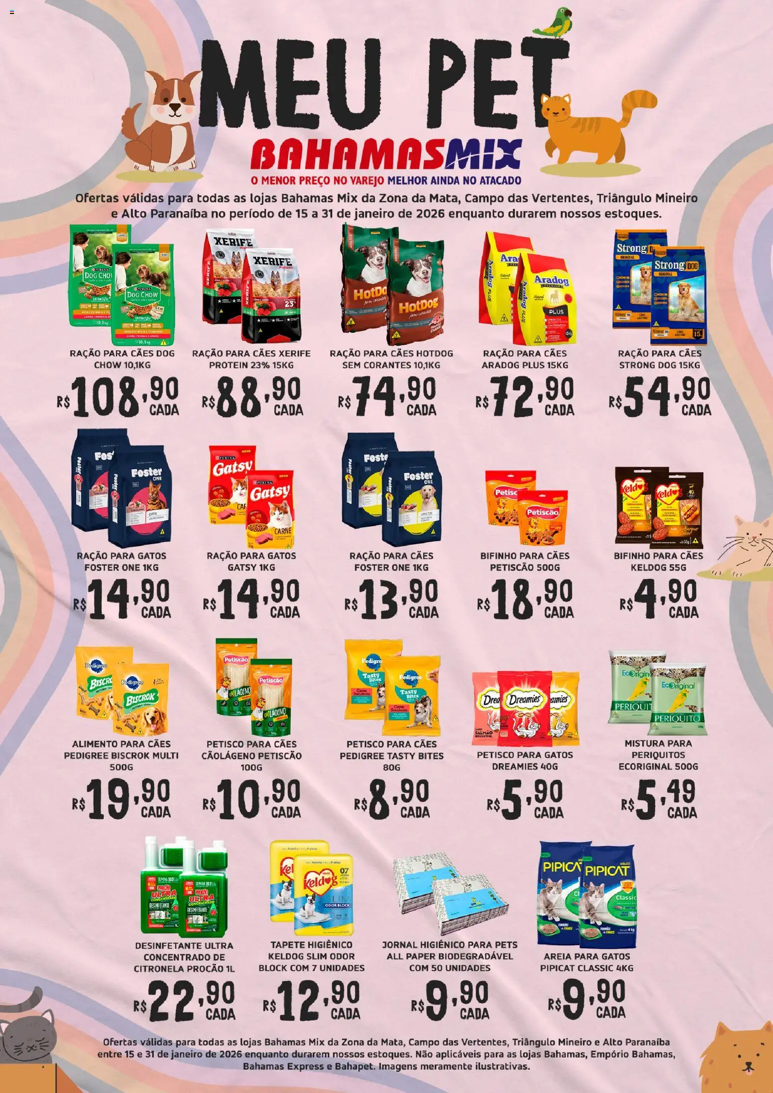 Bahamas Mix - Ofertas Meu Pet - página 1- válido a partir de 15/01/2026
