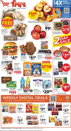 Preview Fry's Food Weekly Ad - AZ valid from 08/13/2025