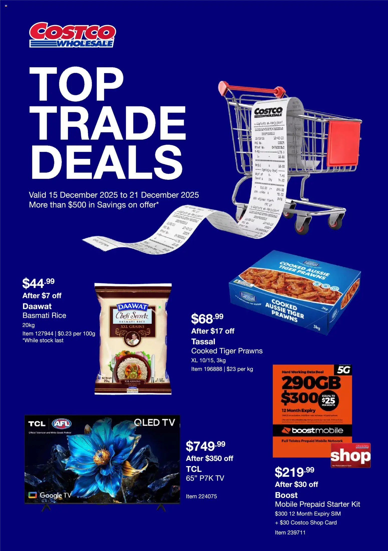 Costco  Catalogue  - page 1- valid from 15/12/2025
