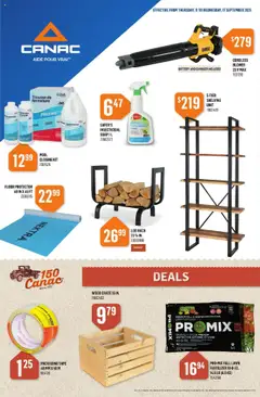 Preview Canac weekly flyer valid from Sep 11, 2025