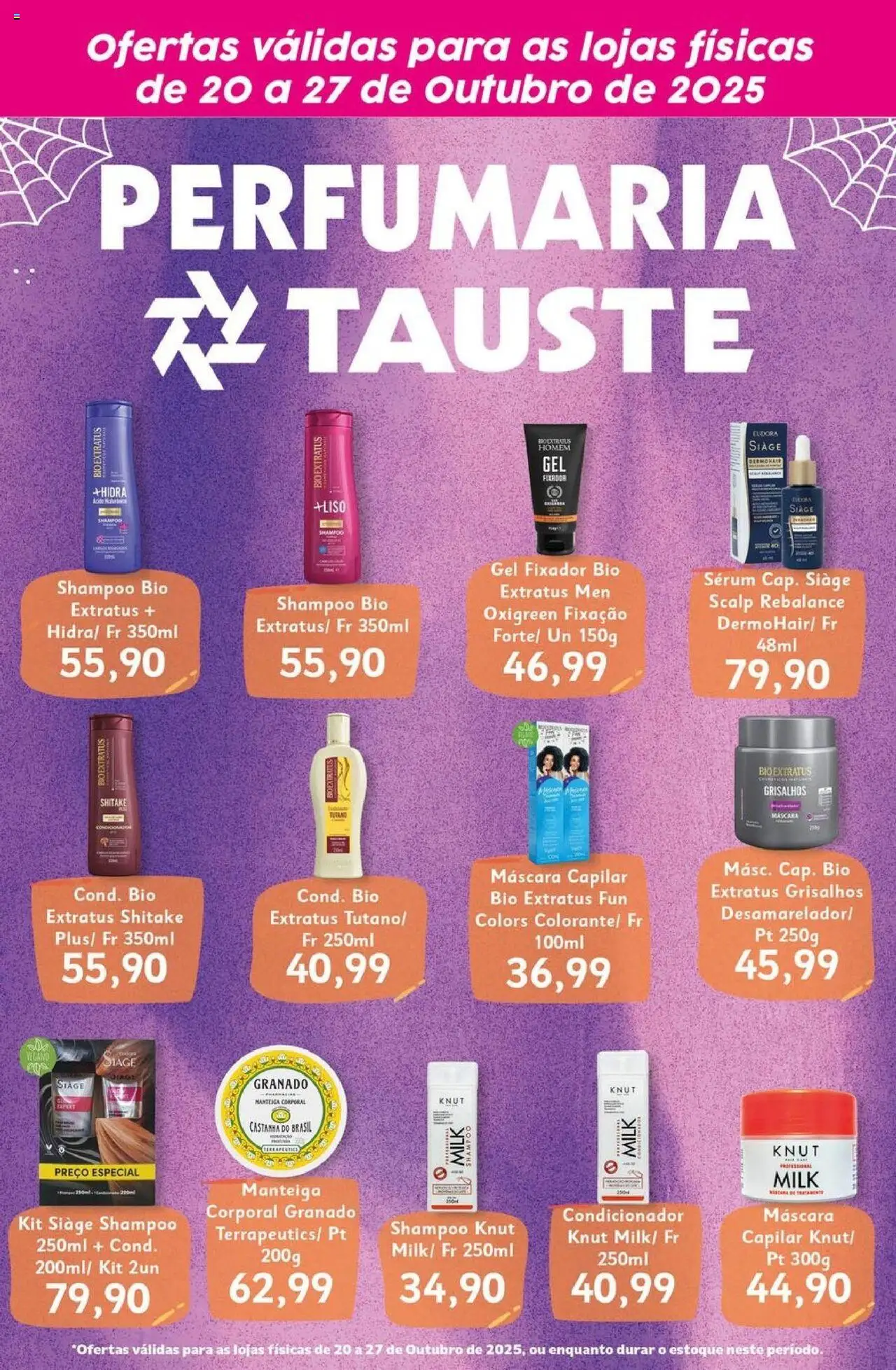 Tauste - Ofertas Especial Perfumaria - página 1- válido a partir de 20/10/2025
