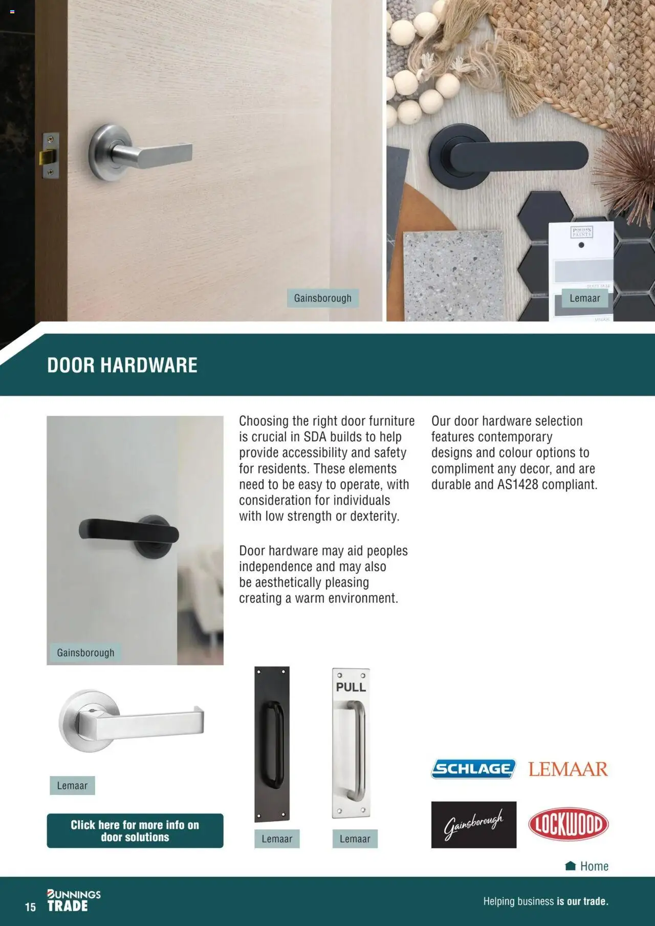 Bunnings Warehouse Assisted Living Brochure - page 15- valid from 28/10/2024