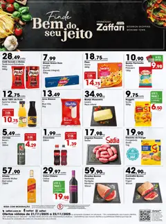 Pré-visualização Zaffari - Ofertas Fim de semana válida a partir de 21/11/2025