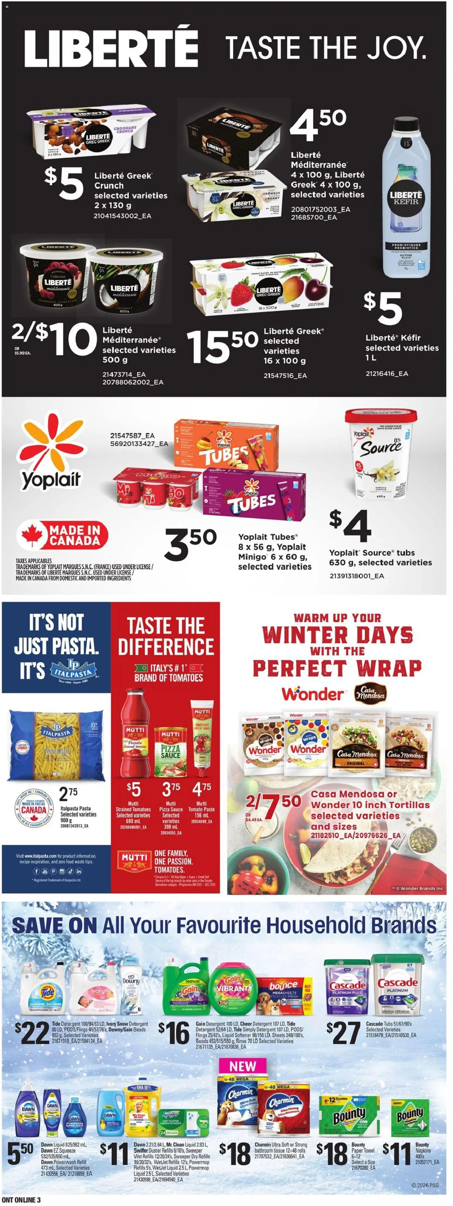 Loblaws weekly flyer / circulaire - page 17- valid from Feb 26, 2026