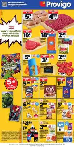 Preview Provigo flyer / circulaire valid from Sep 4, 2025