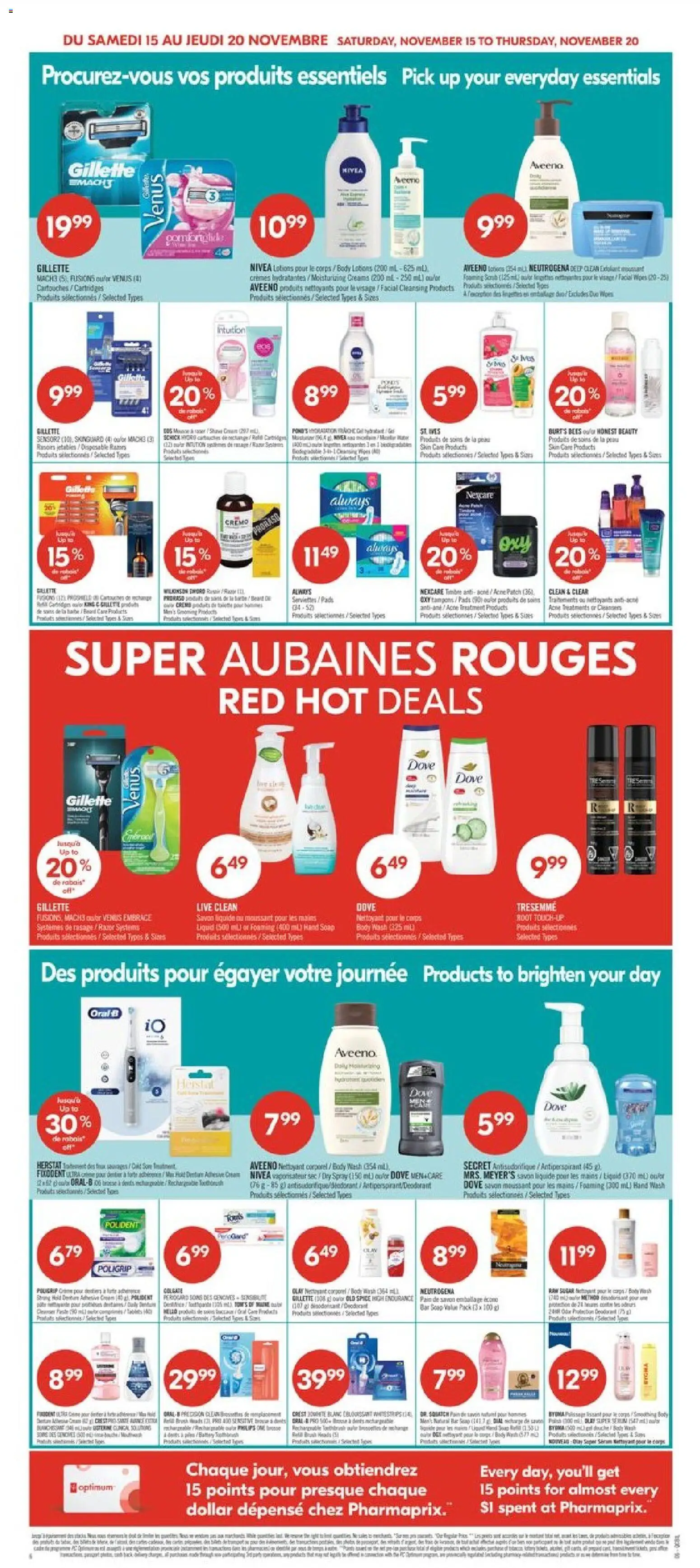 Pharmaprix weekly flyer / circulaire - page 10- valid from Nov 15, 2025